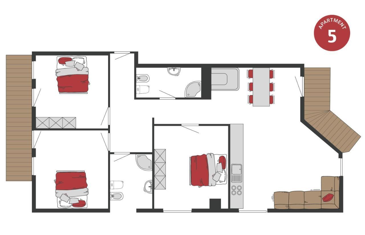 Peil Highend-Basic Apartments San Candido Pokój zdjęcie